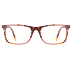Rectangle Tortoiseshell Eyeglasses