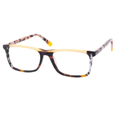 Rectangle Multicolor Eyeglasses