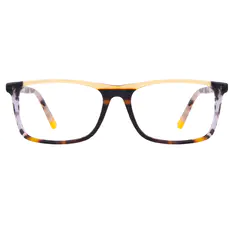 Rectangle Multicolor Eyeglasses