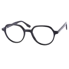 Round Black Eyeglasses