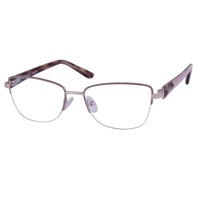 Square Rose Gold Eyeglasses