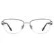 Square Rose Gold Eyeglasses