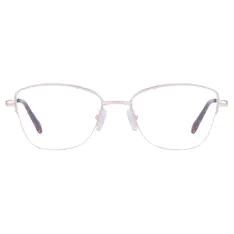 Square Gold Eyeglasses