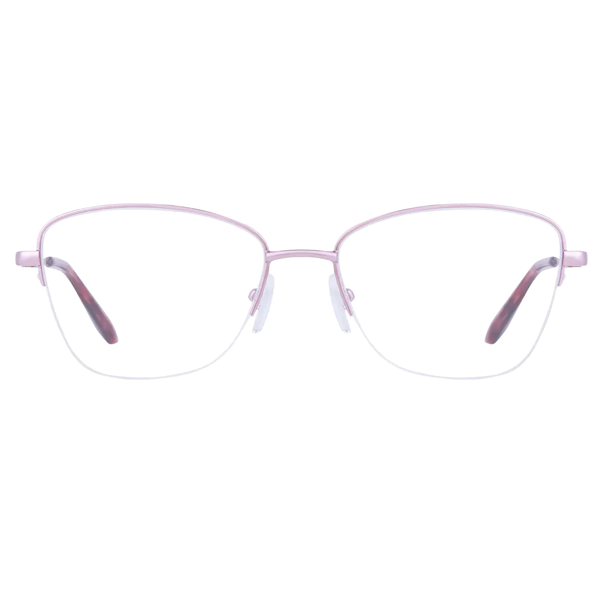 Square Purple Eyeglasses