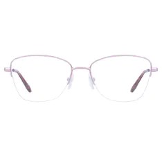 Square Purple Eyeglasses