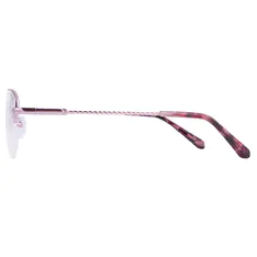 Square Purple Eyeglasses