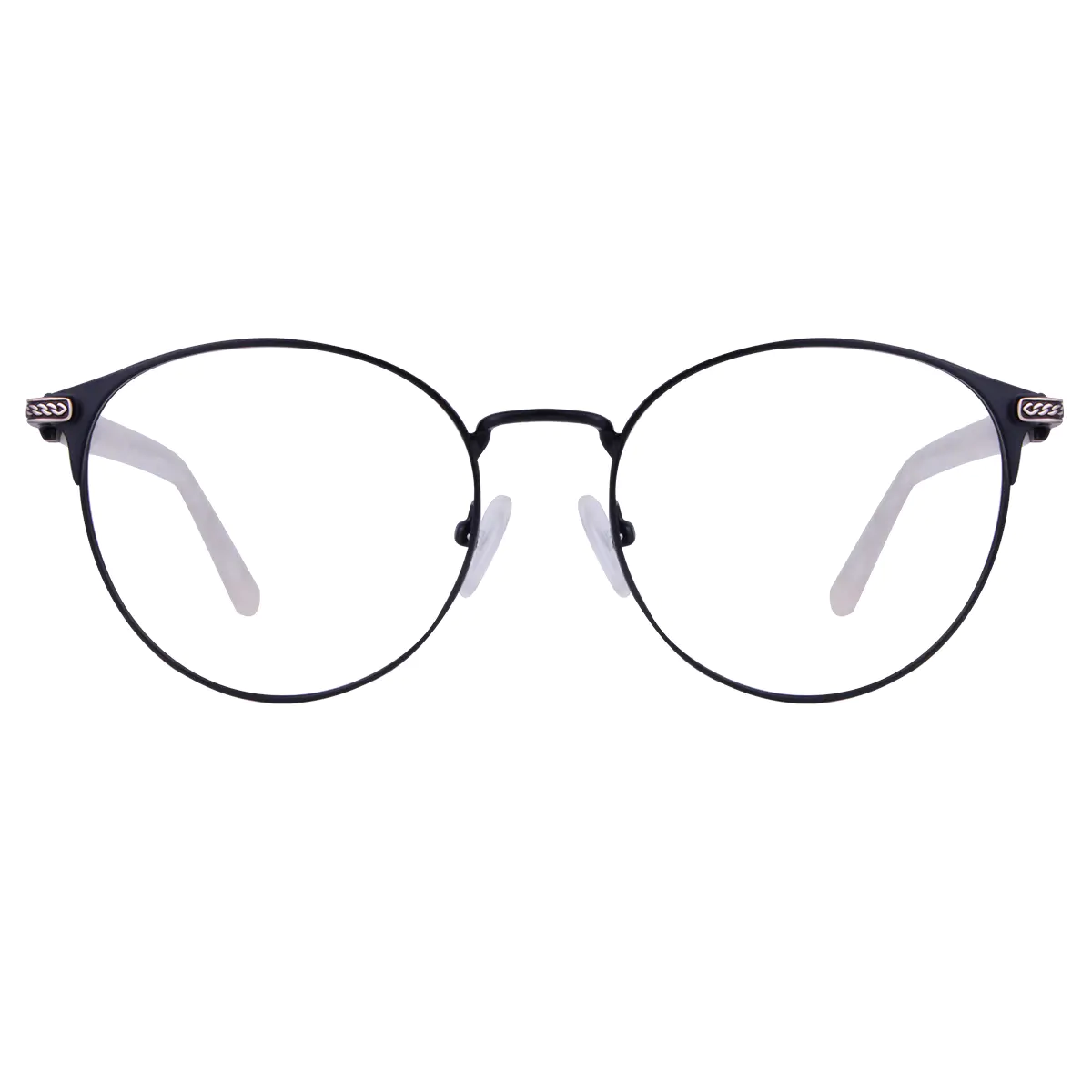 Round Black Eyeglasses