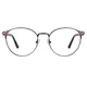 Round Brown Eyeglasses