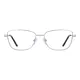 Square Silver Eyeglasses