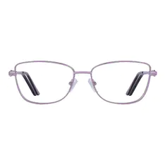 Square Pink Eyeglasses