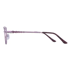 Square Pink Eyeglasses