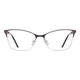 Browline Brown/Gold Eyeglasses