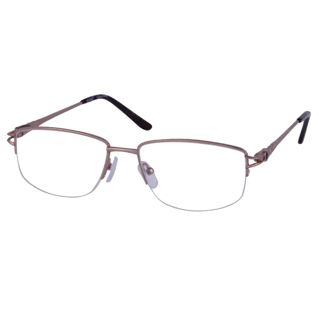Square Rose Gold Eyeglasses