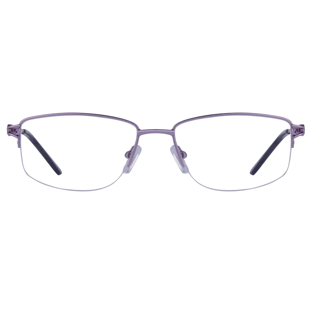 Square Purple Eyeglasses