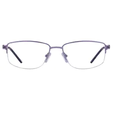 Square Purple Eyeglasses