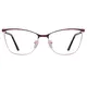 Square Brown/Gold Eyeglasses