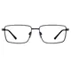 Rectangle Black Eyeglasses