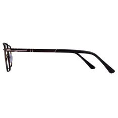 Rectangle Brown Eyeglasses
