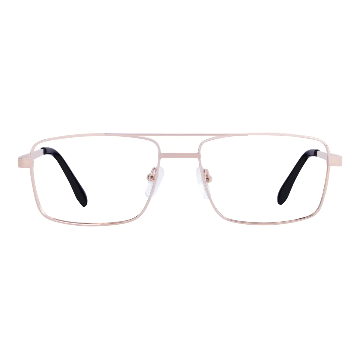 Rectangle Rose Gold Eyeglasses