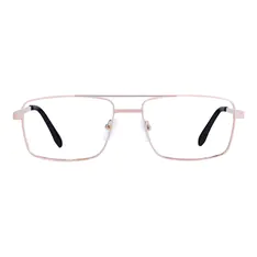 Rectangle Rose Gold Eyeglasses