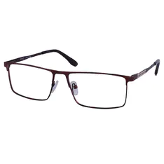 Rectangle Brown Eyeglasses