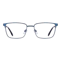 Rectangle Navy Blue Eyeglasses