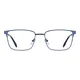 Rectangle Navy Blue Eyeglasses