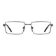 Rectangle Brown Eyeglasses