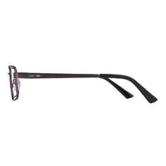 Rectangle Brown Eyeglasses