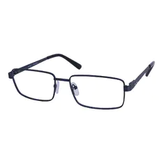 Rectangle Blue Eyeglasses