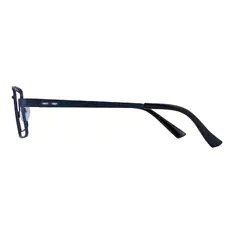 Rectangle Blue Eyeglasses