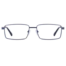 Rectangle Blue Eyeglasses