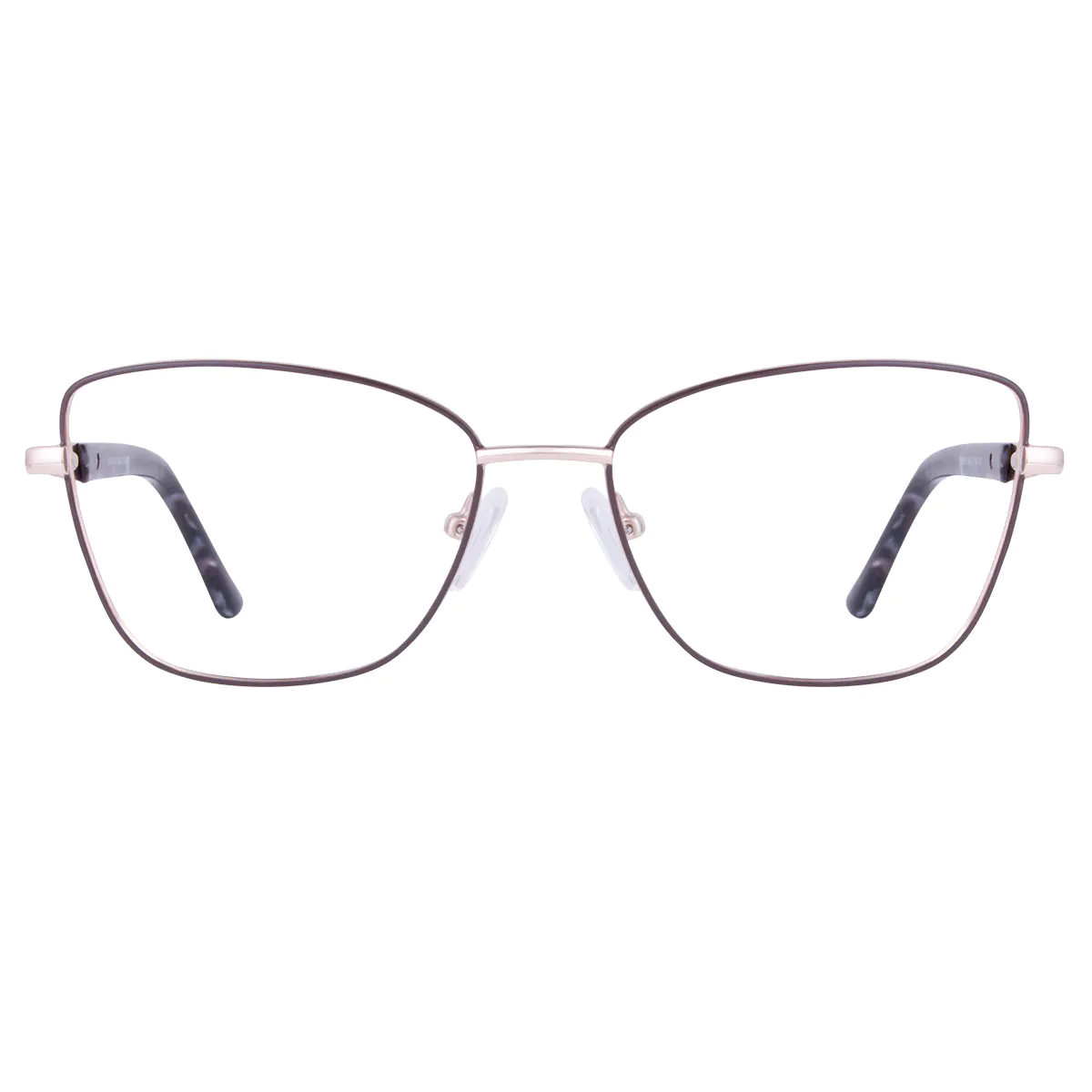 Square Gold Eyeglasses
