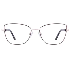Square Gold Eyeglasses