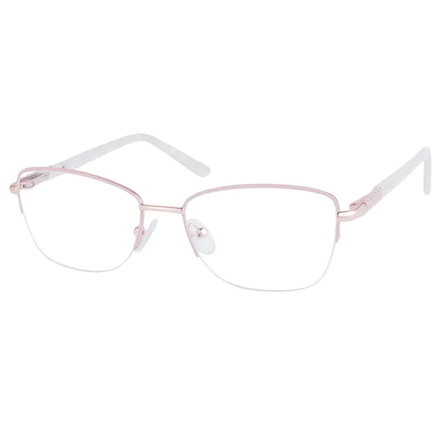 Square Rose Gold Eyeglasses