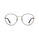 Round Gold Eyeglasses