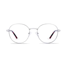 Round Silver Eyeglasses