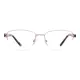 Square Pink Eyeglasses