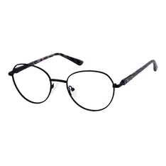 Round Black Eyeglasses