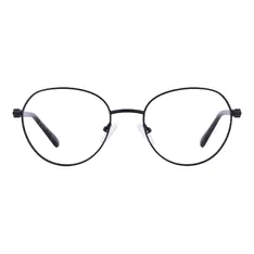 Round Black Eyeglasses