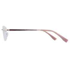 Square Gold Eyeglasses