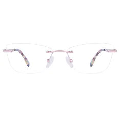 Square Rose Gold Eyeglasses