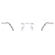 Square Rose Gold Eyeglasses