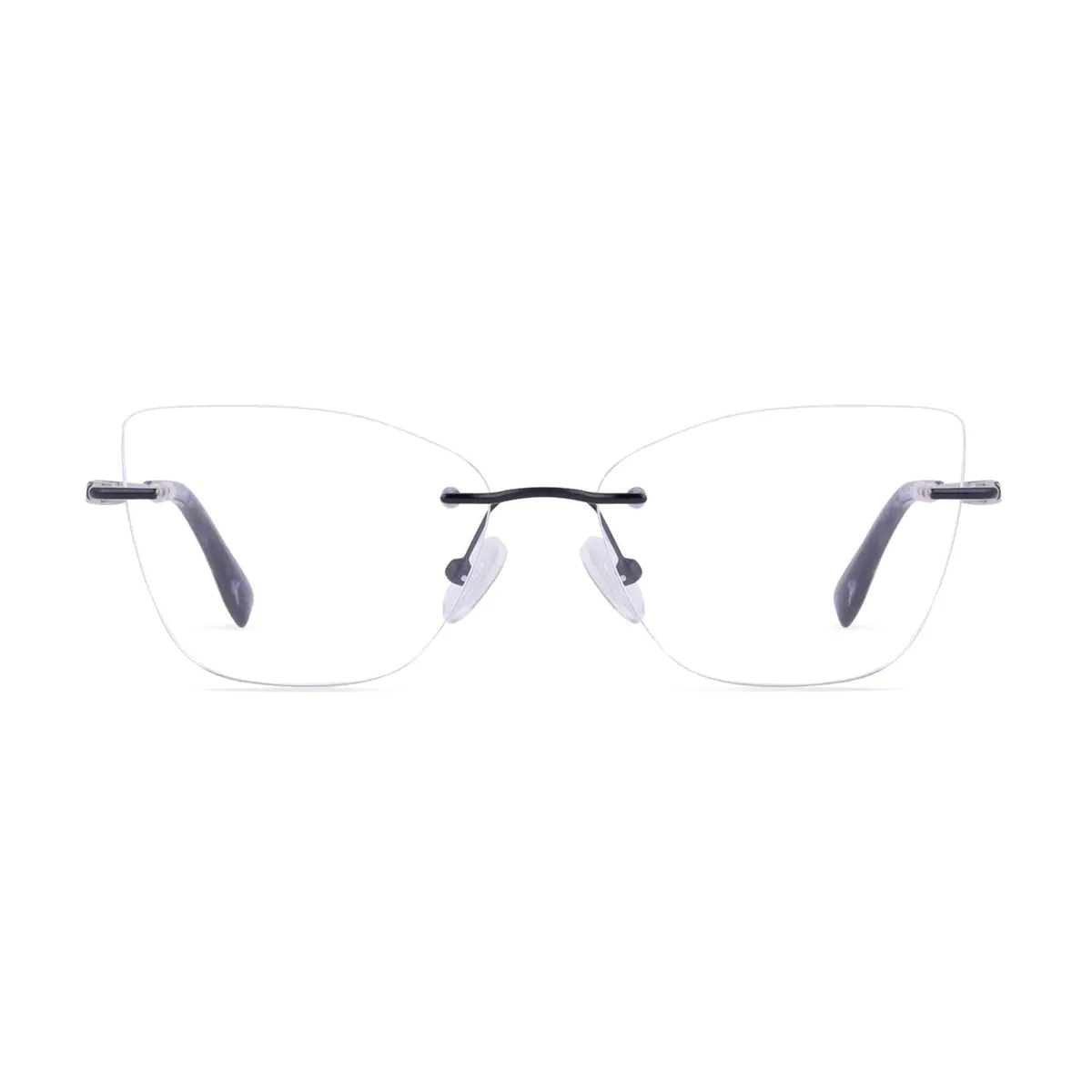 Square Black Eyeglasses