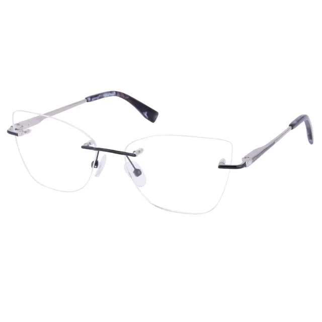 Square Black Eyeglasses