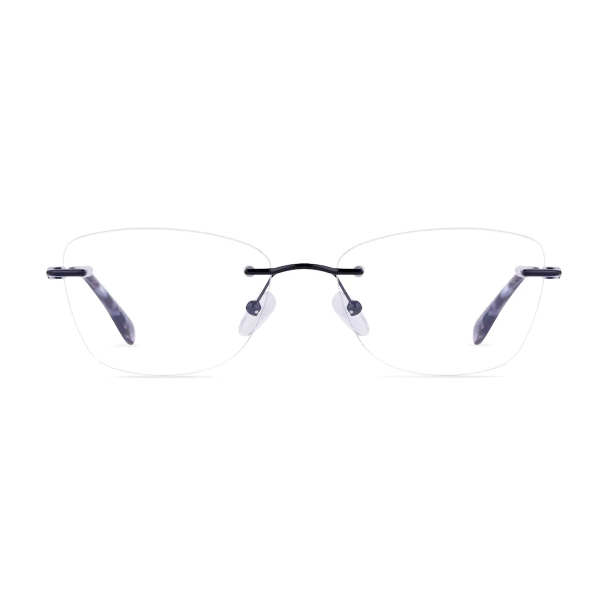 Square Black Eyeglasses