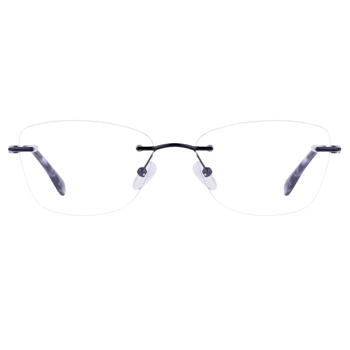 Square Black Eyeglasses