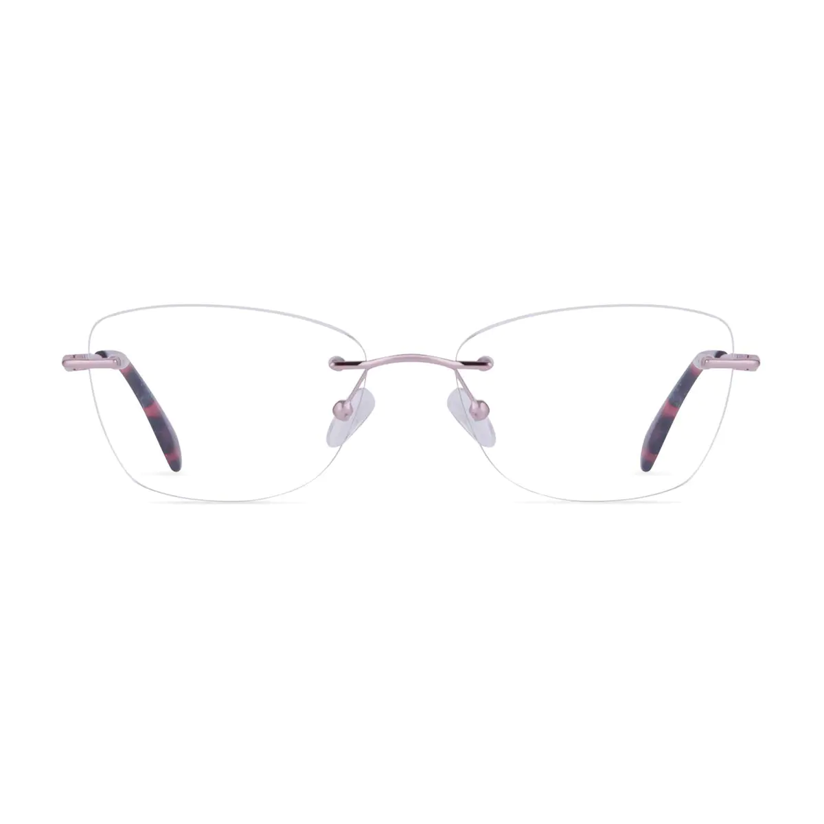 Square Rose Gold Eyeglasses