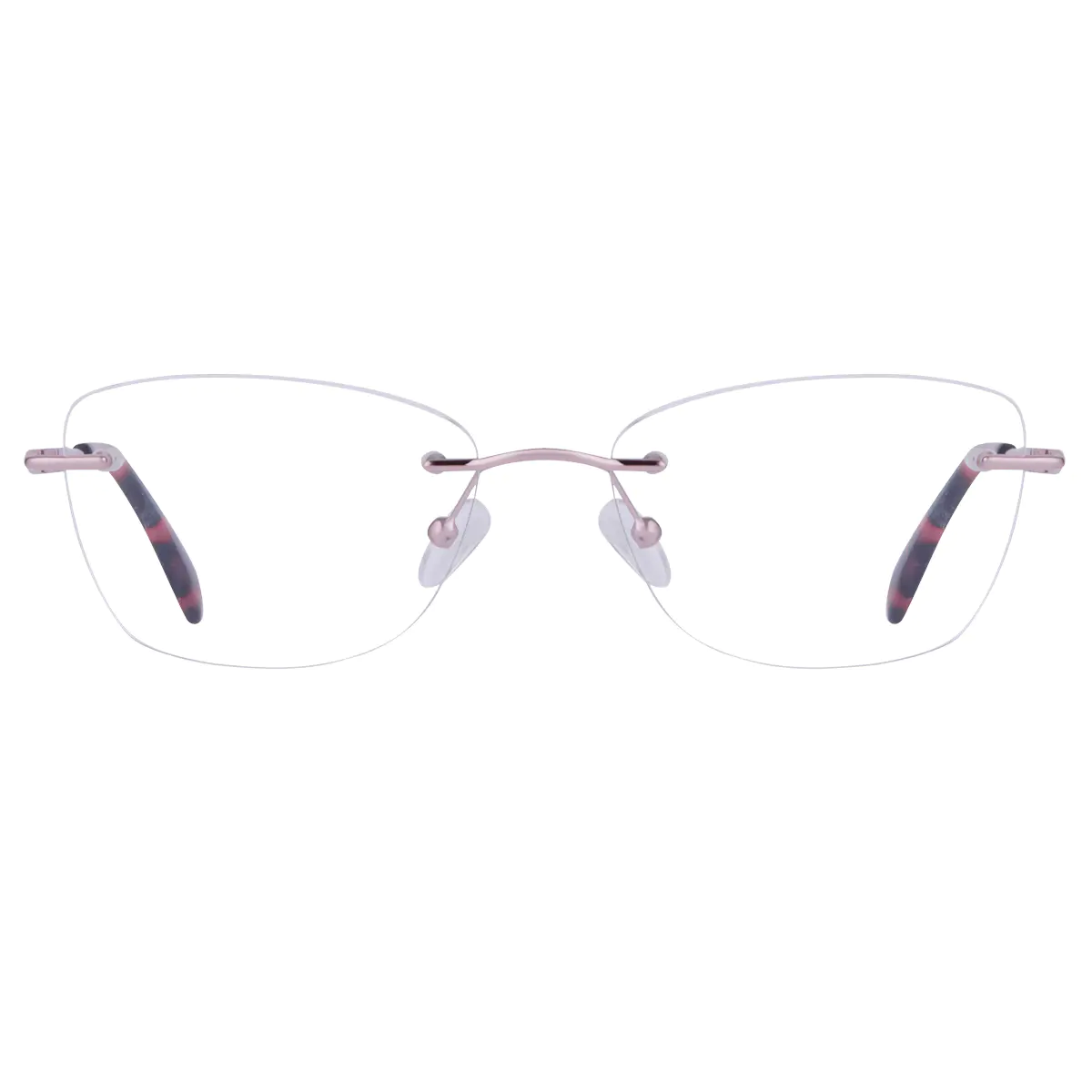 Square Rose Gold Eyeglasses