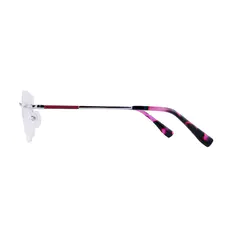 Square Silver Eyeglasses
